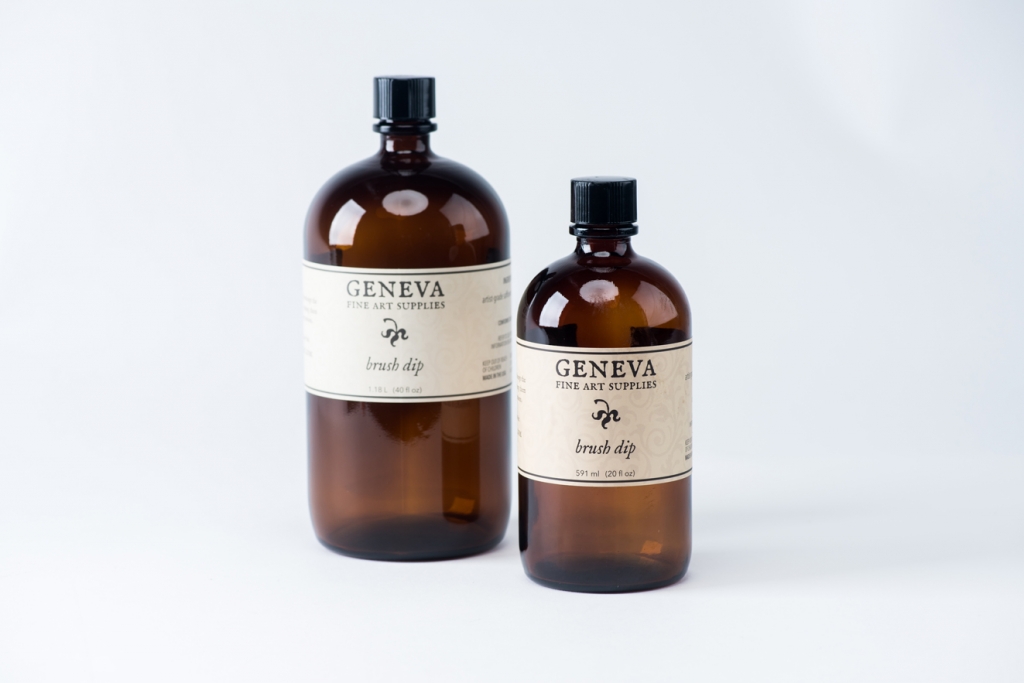 White Vinyl Label - Geneva Art Supplies