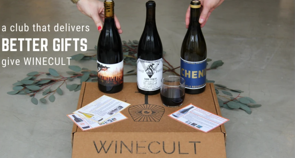 Winecult subscription box by Reviera Wine Group