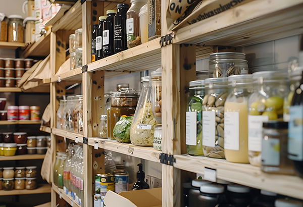 small business packaging on display on store shelves