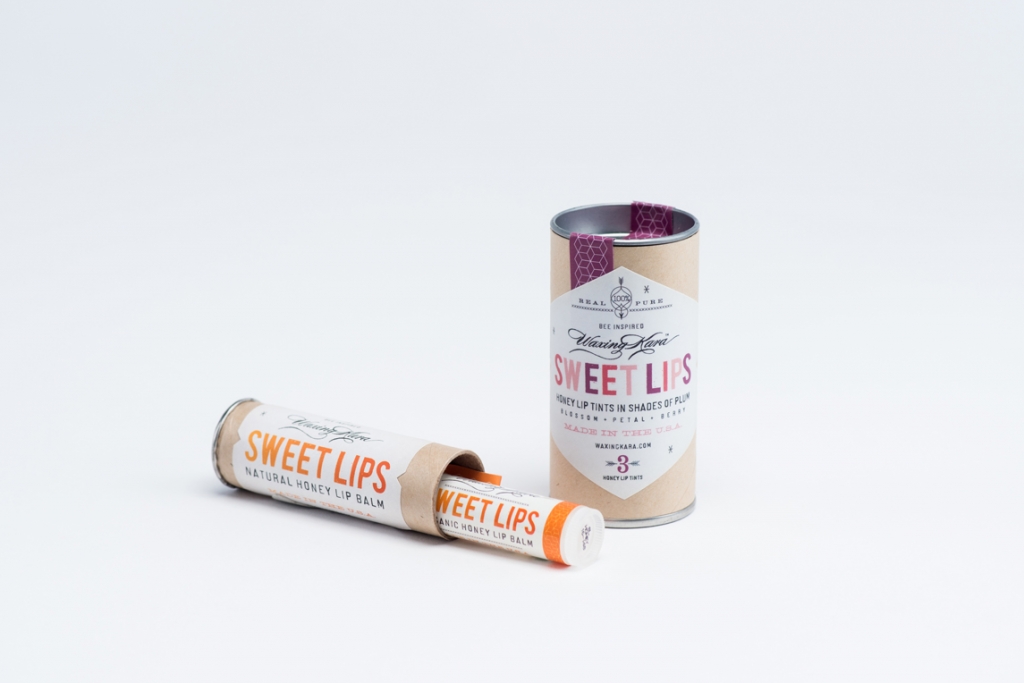 white paper extra adhesive label waxing kara lips