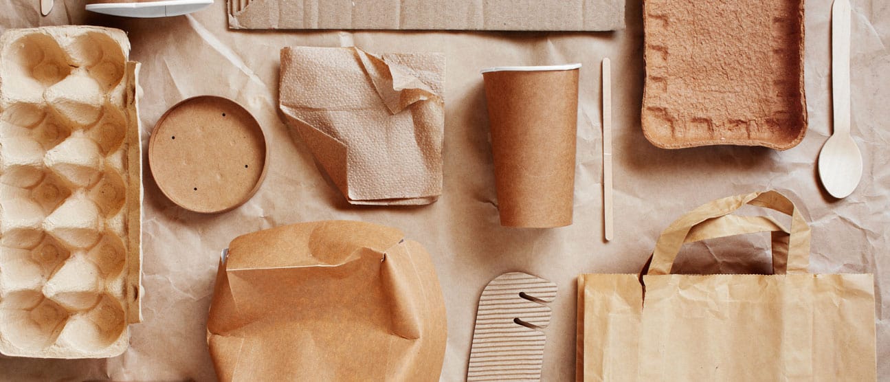 Examples of sustainable food packaging