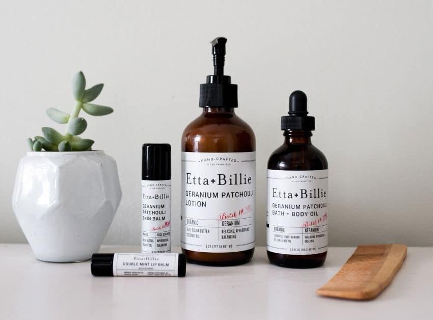 Etta Billie All Natural Body Care Products That Smell Ridiculously Good