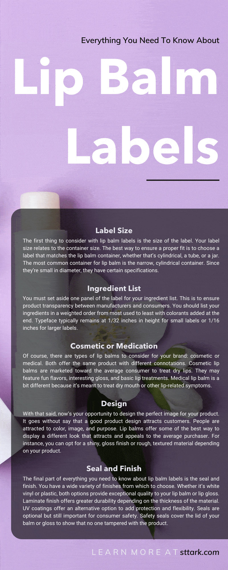 Everything You Need To Know About Lip Balm Labels