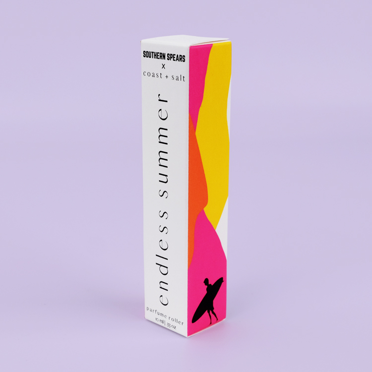 white vellum paper carton example endless summer