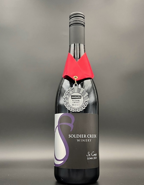 soldier creek winery metallic plastic with matte