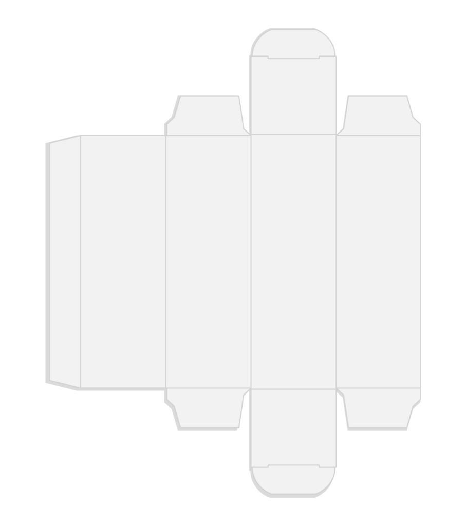 Straight Tuck Thumbnail White