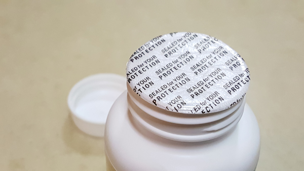 medication sealed for protection