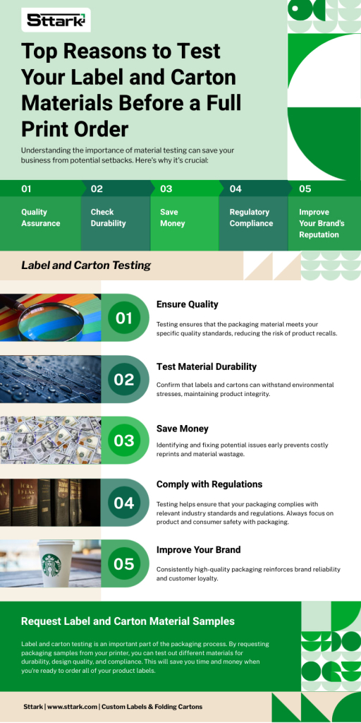 top reasons to test label and carton materials