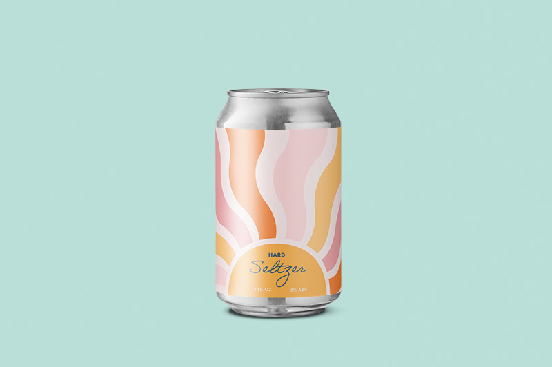 HARD SELTZER SUMMER LABEL